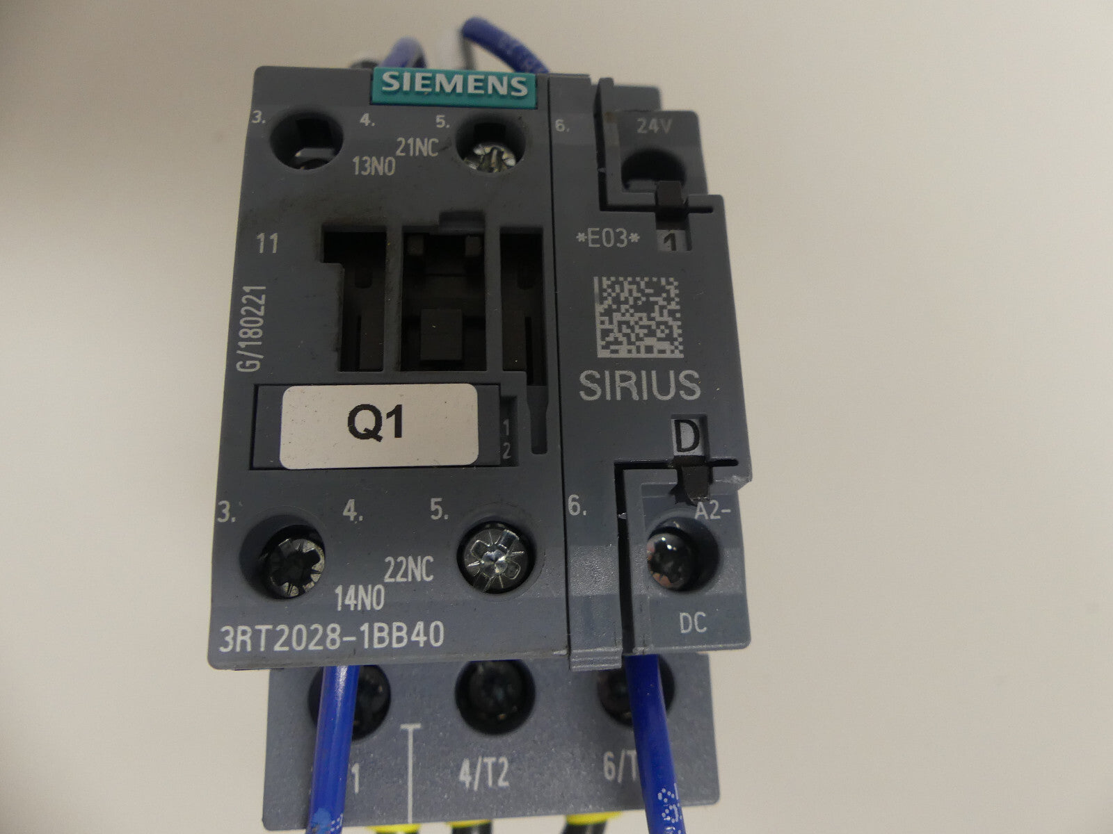 Siemens Sirius Leistungsschütz 3RT2028-1BB40