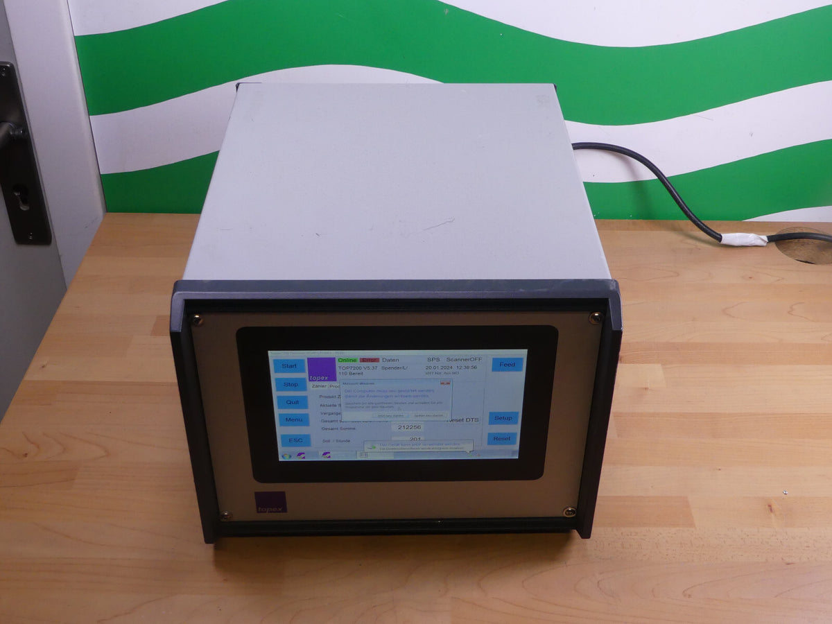 TOPEX TOP 7200/7250 Steuerung für Etikettiermaschine Industrie PC E/A HW V 1.3