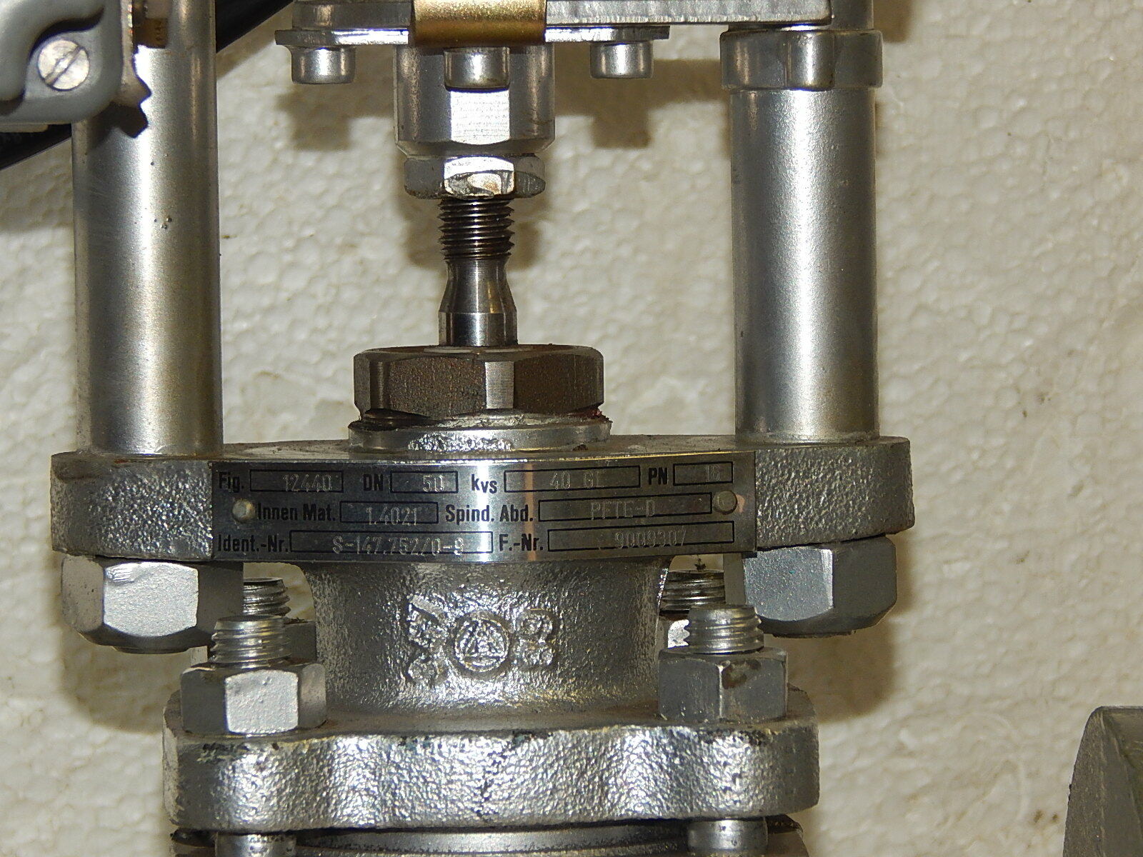  Ari / Stellventil / Pneumatisch / Typ: DP 32 / Fig: 92052 / DN50,PN16