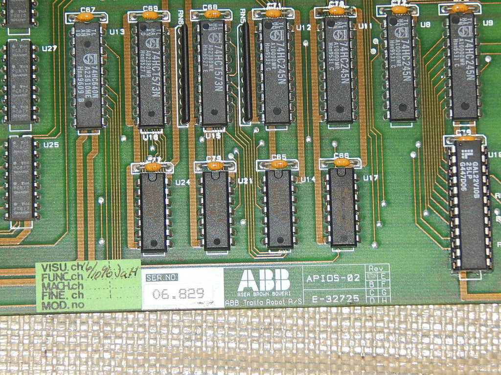 ABB Trallfa Robot A/S  APIOS-02 E-32725  Used