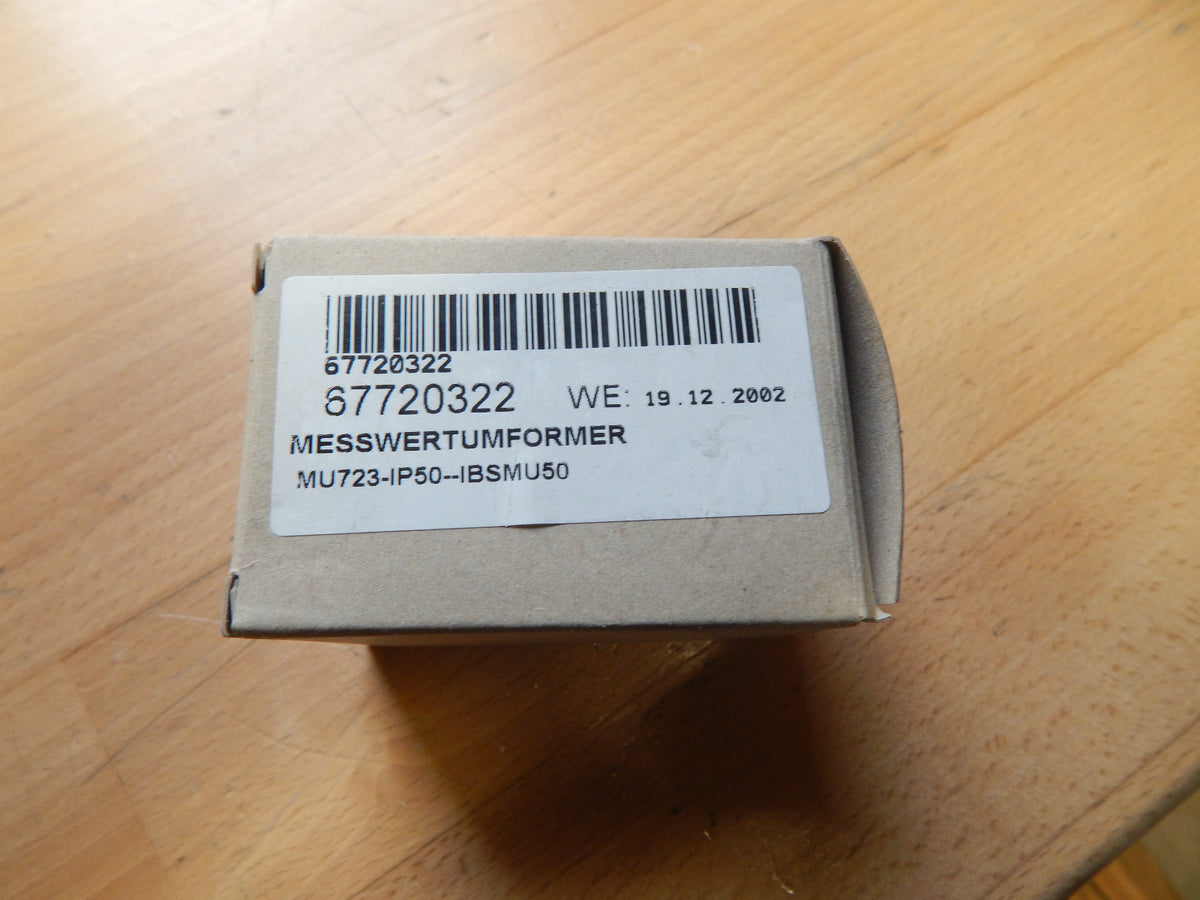 IBS  Messwertumformer  MU723-IP50-IBSMU50  NEU