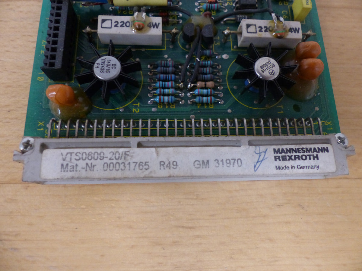 MANNESMANN REXROTH VTS0609-20/F