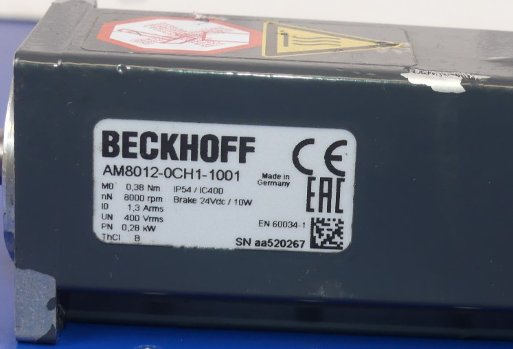 BECKHOFF AM8012-0CH1-1001