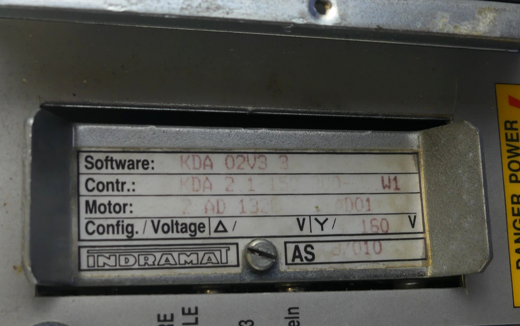 Rexroth Indramat KDA2.1-150-3-A00-W1-220