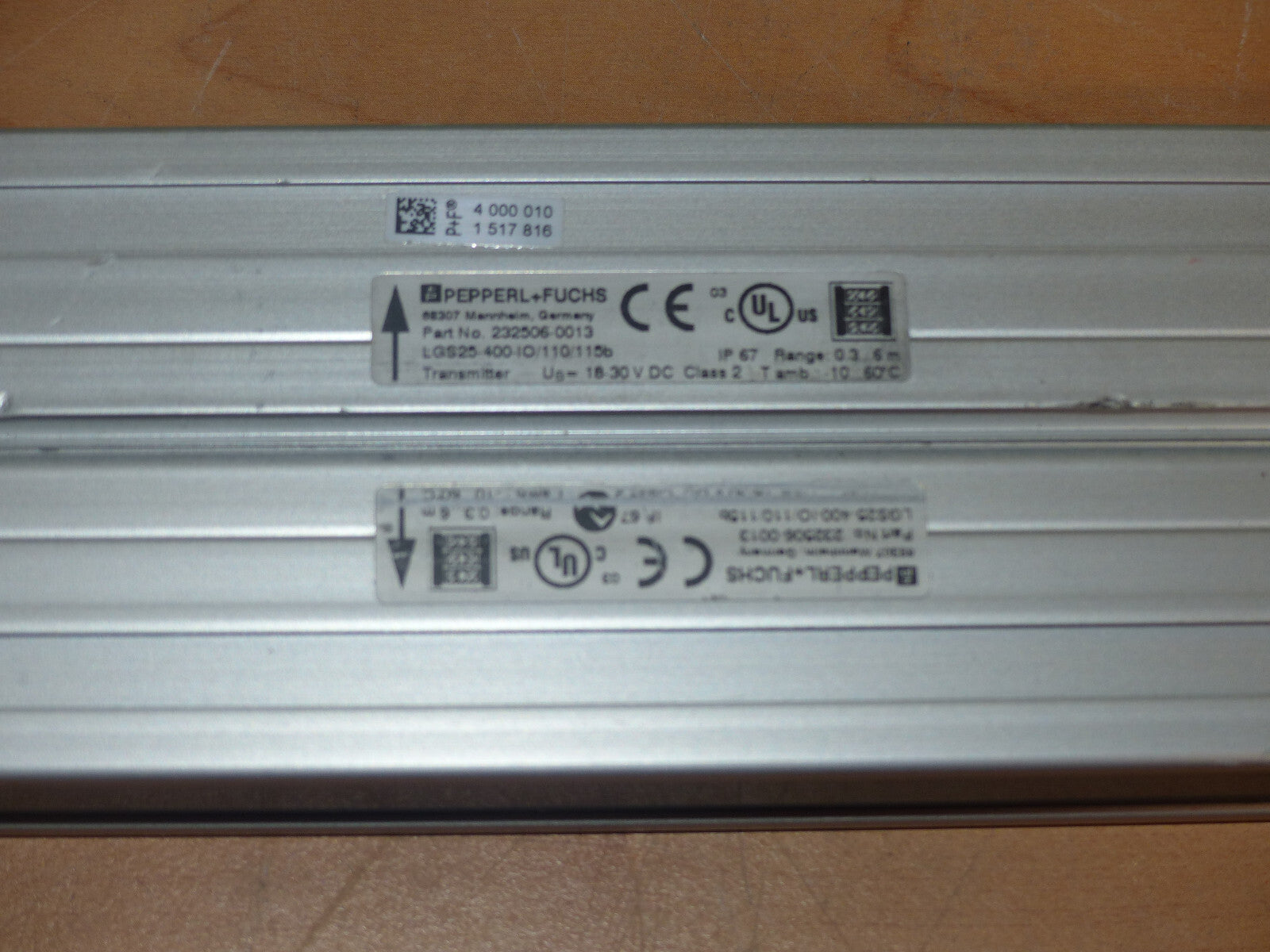 pepperl fuchs lgs25-400-io/110/115b+transmitter  lgs25-400-io/110/115b