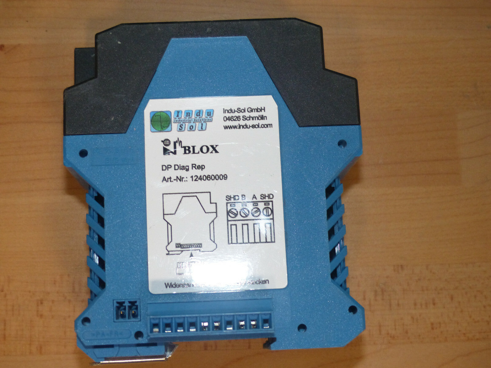 Indu-Sol  BLOX   DP Diag Rep  / DP Basic Rep 124060009