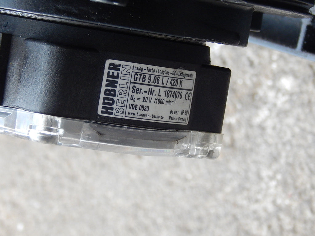 Siemens Nebenschluss Motor 1GH5136-0GH91-6HU7-Z  mit Hubner Drehgeber GTB