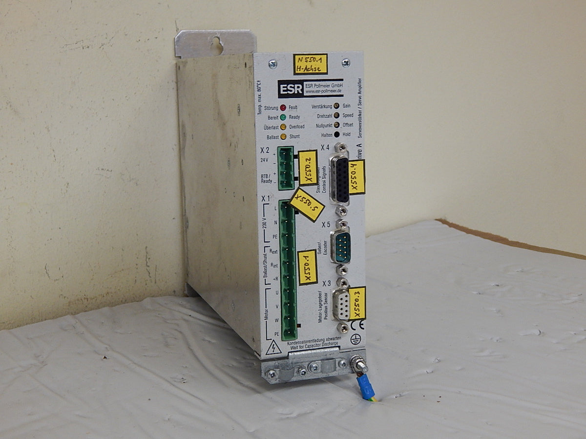 ESR AC Servoverstärker Triodrive A  BN 6651.3701-K5 -G1-S9   320V,2A  Used