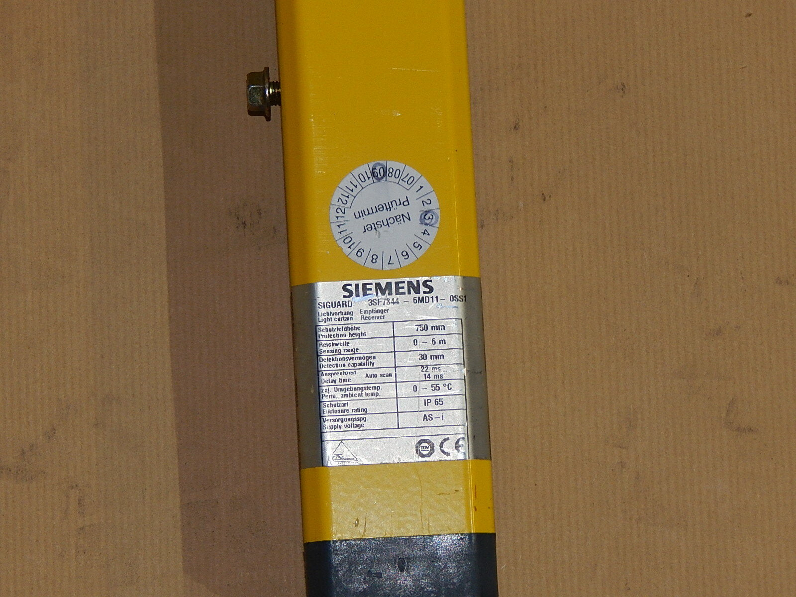 Siemens SIGUARD 3SF7844-6MD11-0SS1 Used