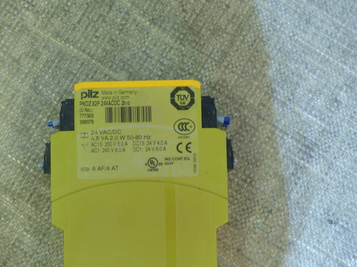 Pilz pnoz X2P 24VACDC 2n/o
