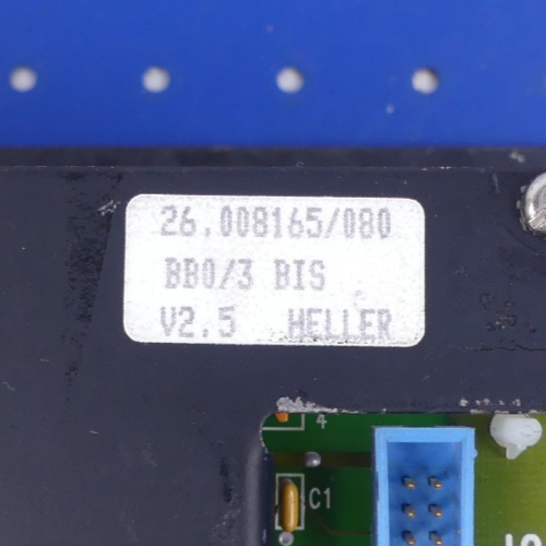Heller Uni-Pro Bedienpanel  26.008165/080BB0/3  BIS V2.5