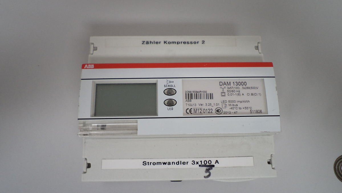 DAM 13000 Messwandlerzähler 2CMA180844R1000