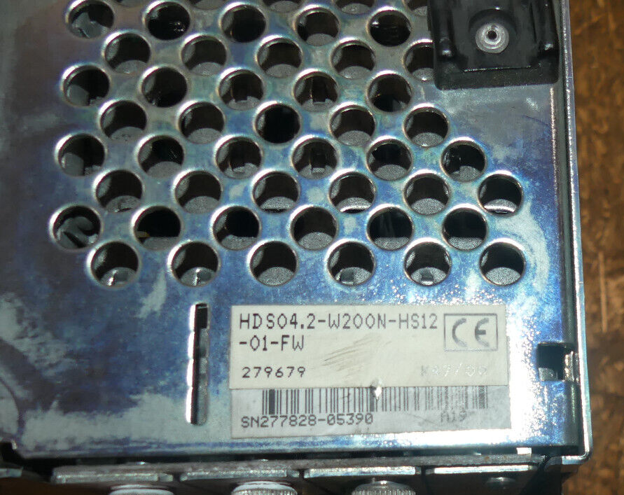 Rexroth Indramat AC-Controller  HDS04.2-W200N-HS12-01-FW leicht beschädigt
