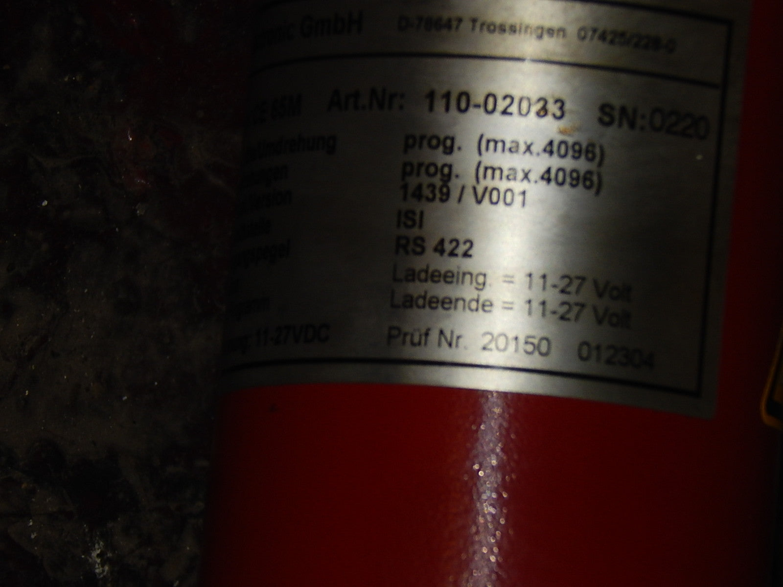 ALLEN-BRADLEY AC SERVO MOTOR 1326AB-B515G-21-K5/163499+TR Drehgeber+Getriebe