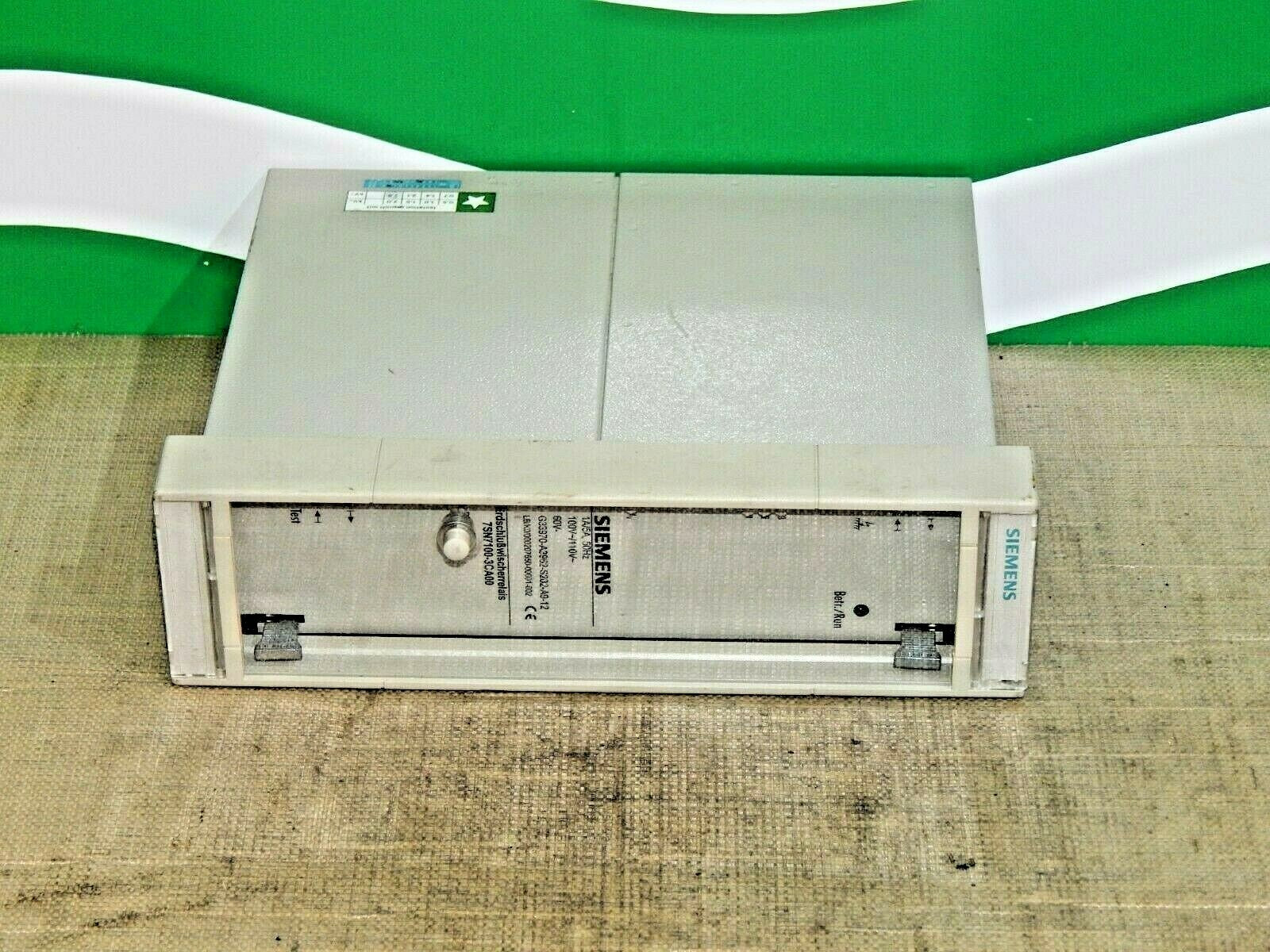 Siemens 7SN7100-3CA00 Erdschlußwischerrelais