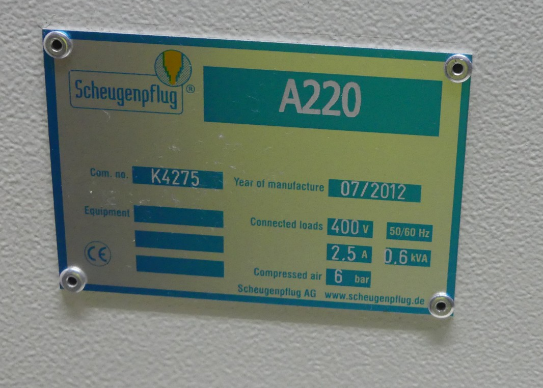 Scheugenpflug Dosieranlage A220