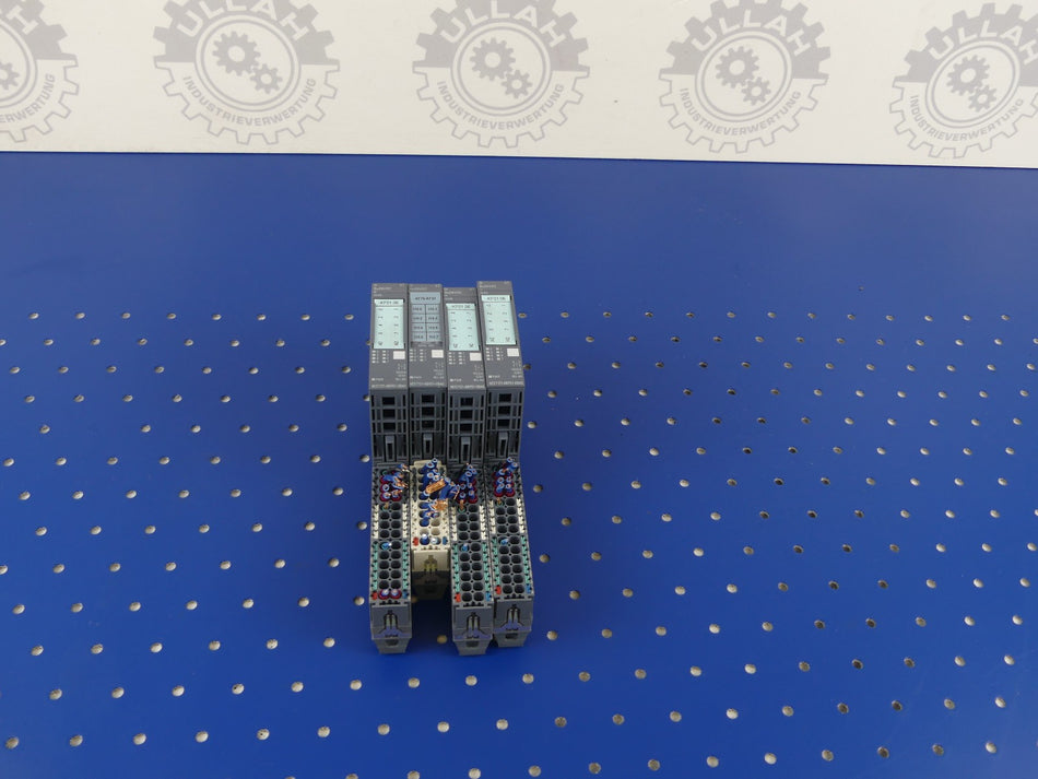 4x SIEMENS 6ES7 131-6BF01-0BA0 Anstecker Beschädigt s.Bilder