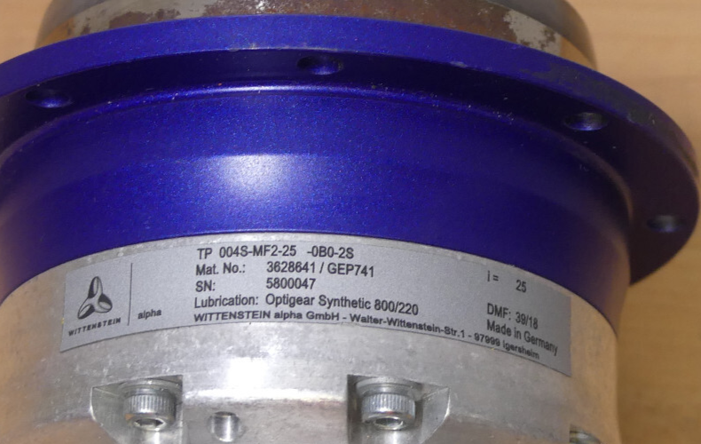 wittenstein TP 004S-MF2-25-0B0-2S TP004S-MF2-25-0B0-2S   i= 25