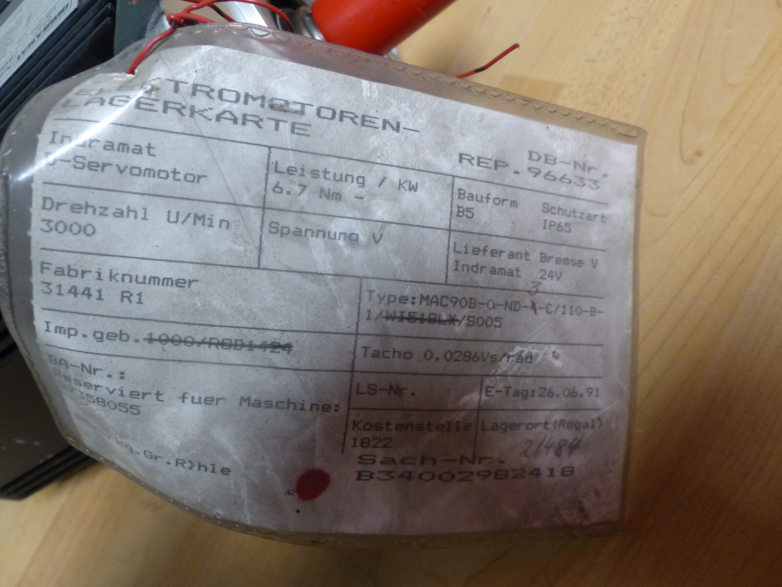 indramat mac90b-0-nd-3-c/110-b-1/s005 used s.Bilder