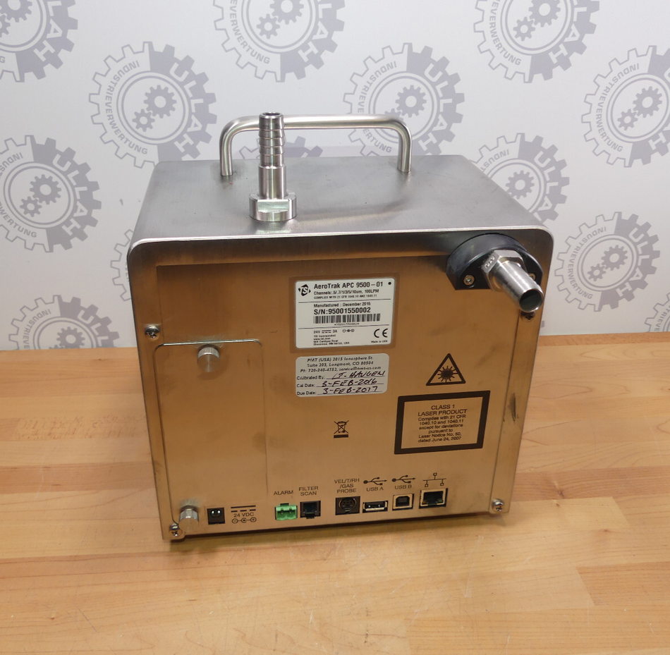 TSI AeroTrak APC 9500-01 tragbarer Partikelzähler Portable Neuwertig