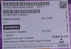 Siemens DSA Brücke 300 mm ALM Länge 410mm / 6SL3060-4AP00-0AA0