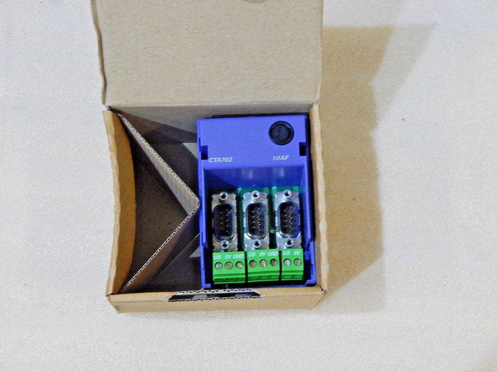 Selecontrol Selectron CTA702 TERMINAL MODULE 10AF SIG Positec New