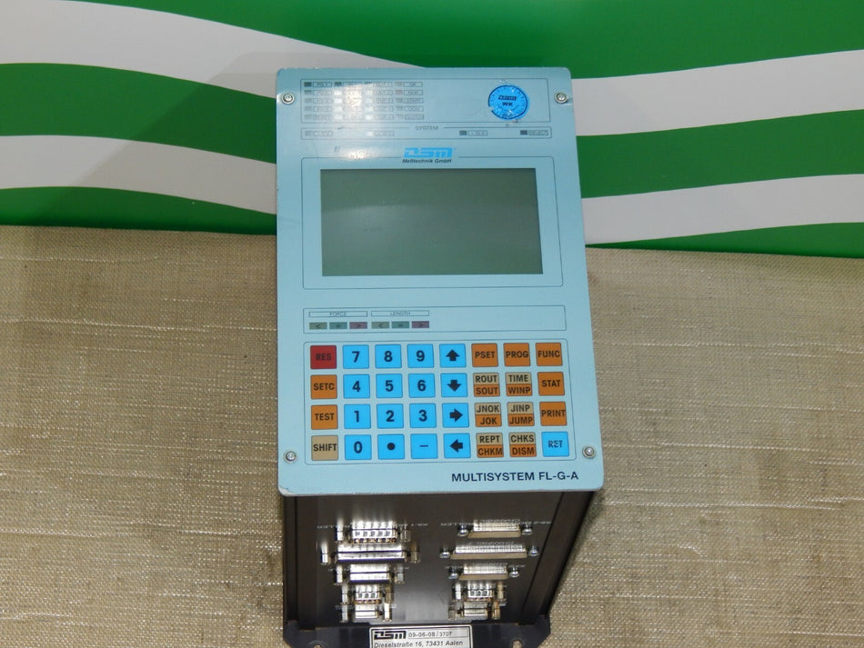 DSM Messtechnik MULTISYSTEM FL-G-A  MULTI FL-G-A PB/ET / S.N. MFL-G-A 12T000815