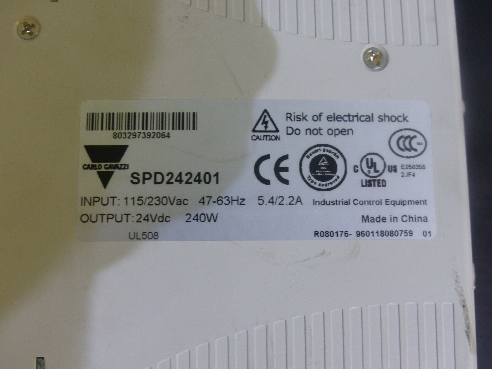 Carlo Gavazzi  SPD242401