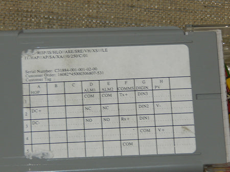 Eurotherm  Code: 03P/IS/HLO//ARE/SRE/VH/XS///LE9 Tem.Regler used