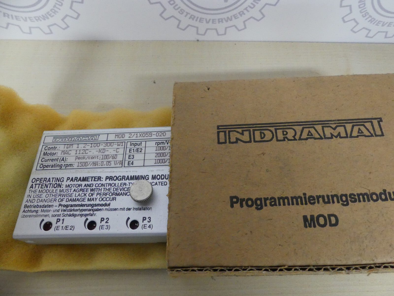Rexroth Indramat MOD 2/1X059-020