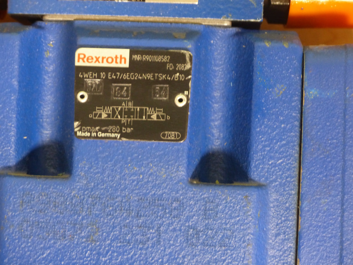 Rexroth Wegeschieberventil 4WEH 10 E47/6EG24N9ETSK4/B10 /4 WE 6 J62/EG24N9K4/B10