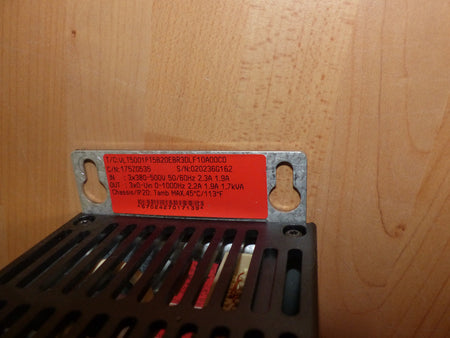 Danfoss VLT 5000 VLT5001PT5B20EBR3DLF10A00C0 175Z0535 1,7kVA   175Z0401