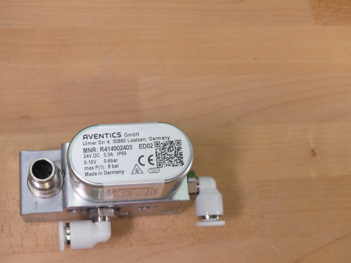 Aventics Druckregelventil, Druck / Regel / Ventil MNR: R414002403 24V DC
