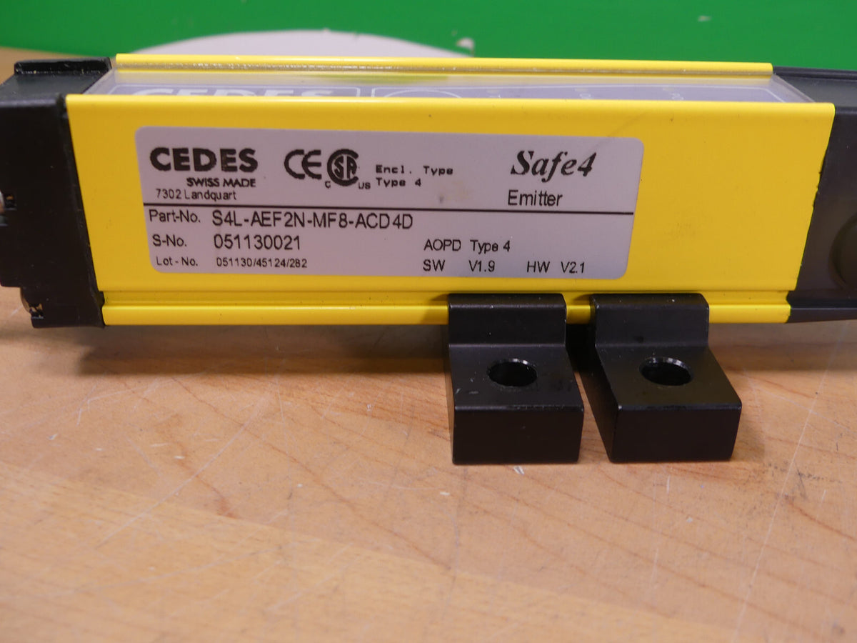 CEDES S4L-AEF2N-MF8-ACD4D Safe 4 Emitter AOPD Type 4