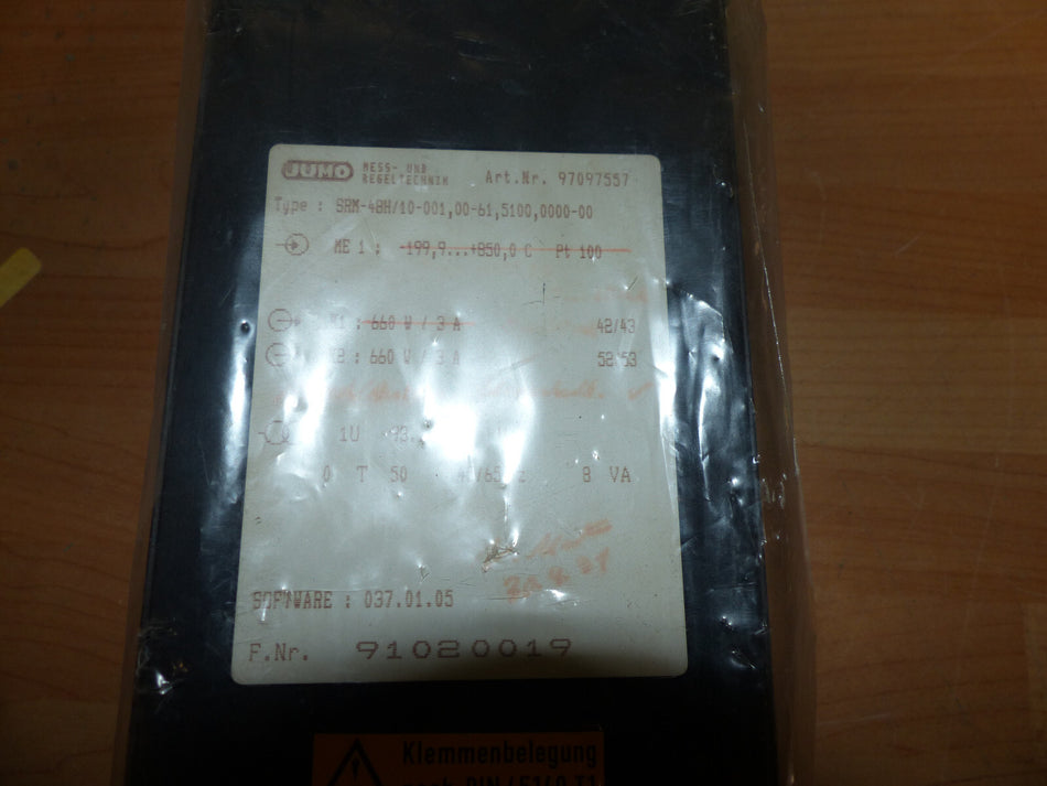 jumo srm-48h/10-001,00-61,5100,0000-00 used s.Bilder