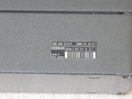 Heidenhain EXE 604 C/5-F Id.Nr. 235 322 23 Used 