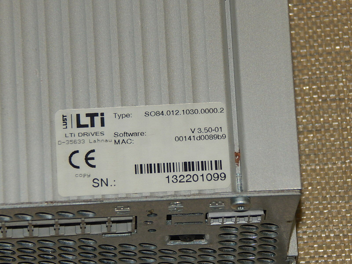 LTI DRIVES SO84.012.1030.0000.2 // 8.3KVA 12A LTI LUST used  s. Bilder