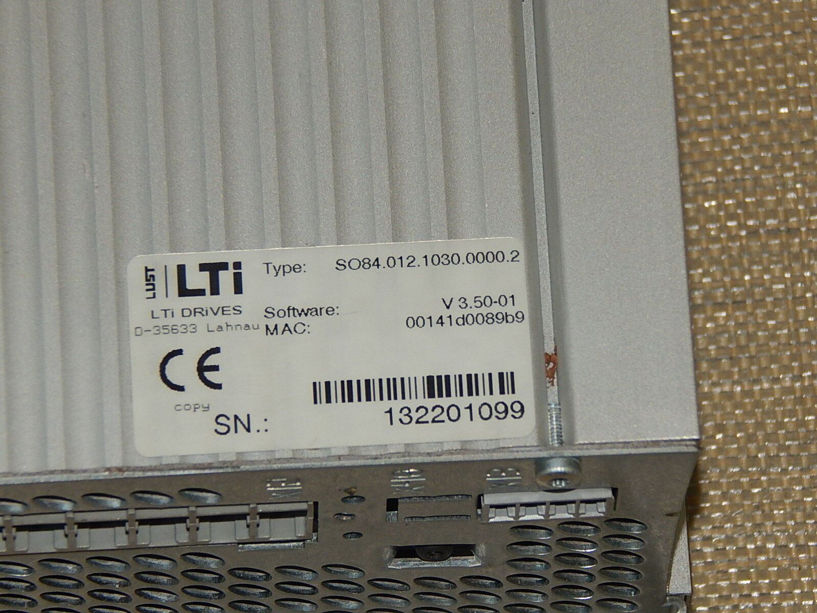 LTI DRIVES SO84.012.1030.0000.2 // 8.3KVA 12A LTI LUST used  s. Bilder