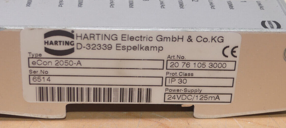 Harting Ethernet Switch  eCon 2050-A