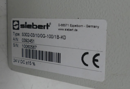 SIEBERT S302-03/10/0G-100/1B-K0