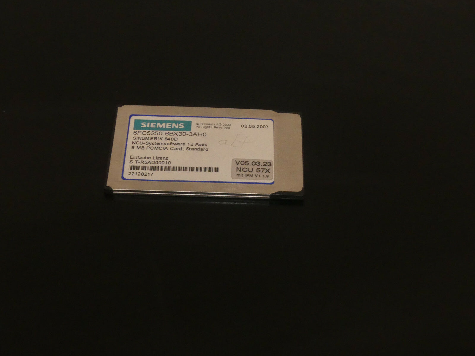 Siemens 6FC5250-6BX30-3AH0