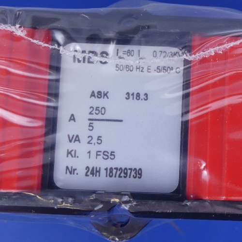 MBS  Stromwandler ASK 318.3