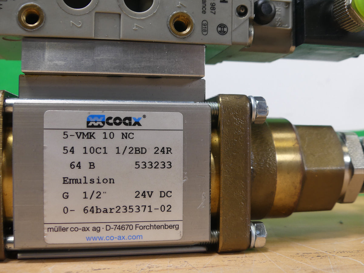 Coax 5-VMK 10 NC 54 10C1  1/2BD 24R  0-64bar