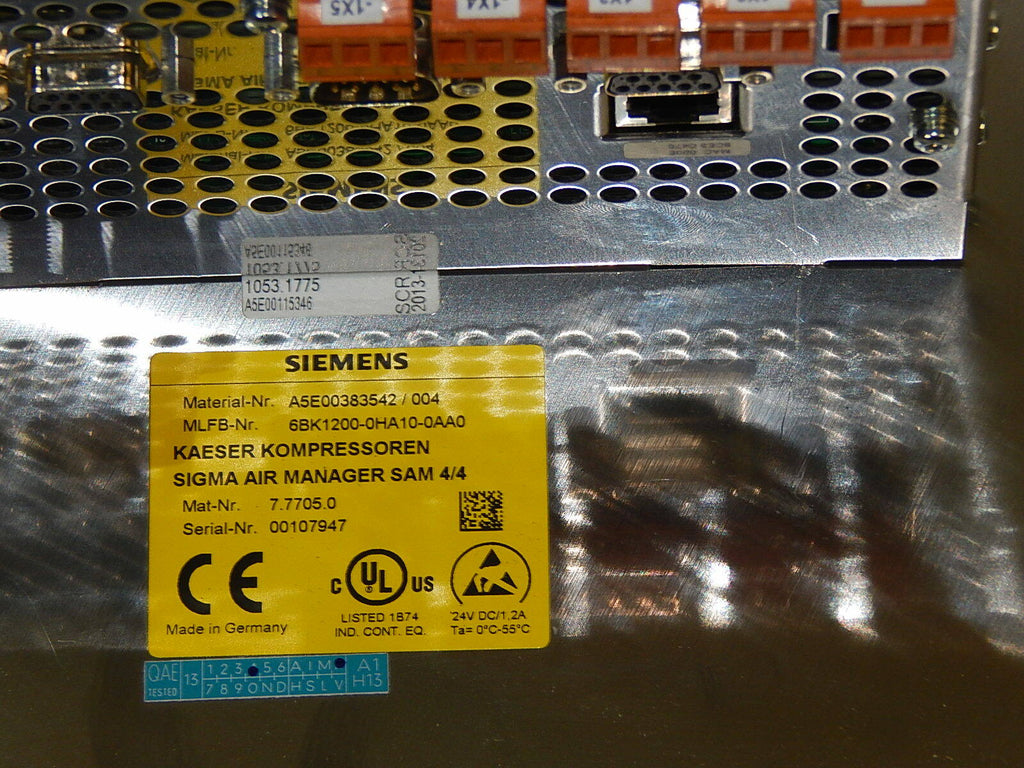  Siemens/Kaeser Sigma Air Manager SAM 4/4,6BK1200-0HA10-0AA0,6BK1 200-0HA10-0AA0
