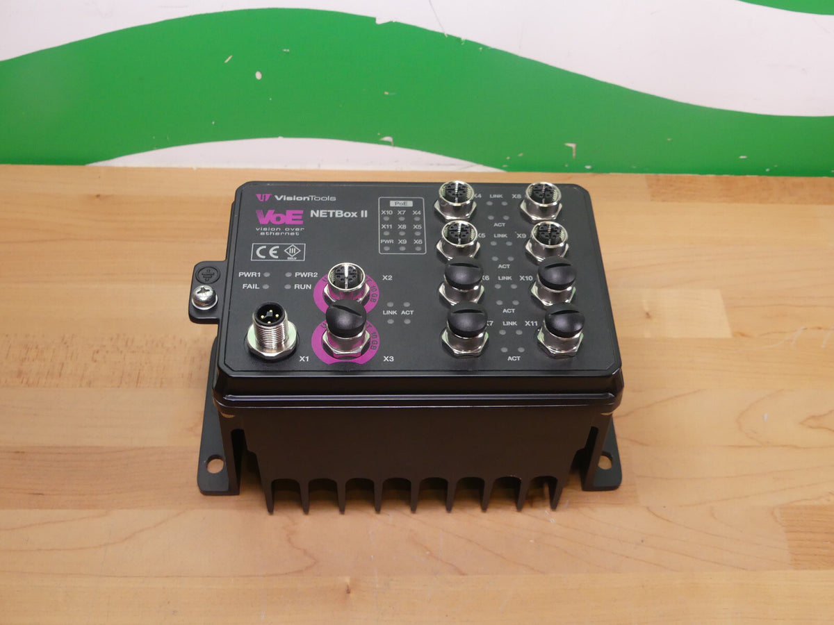 VisionTools VOE NETBox Ethernet Switch Industrieller Ethernet-Switch 09V0001B