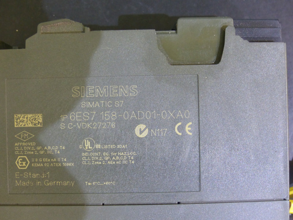 Siemens 6ES7 158-0AD01-0XA0 //  6ES7 158-0AD01-0XA0 