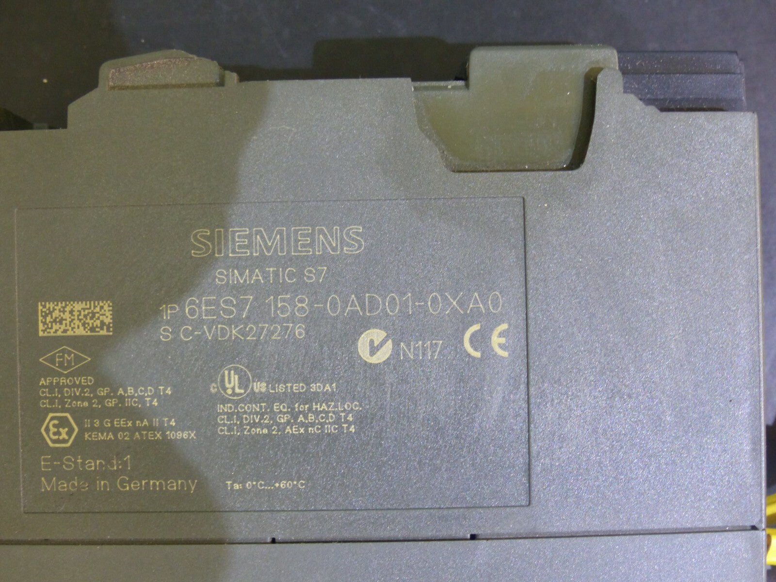 Siemens 6ES7 158-0AD01-0XA0 //  6ES7 158-0AD01-0XA0 