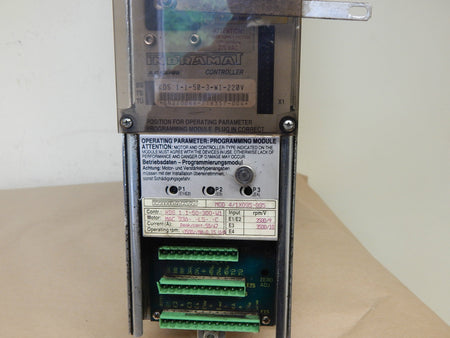 Indramat KDS 1.3-50-3- W1-220V  AC-Servo Controler