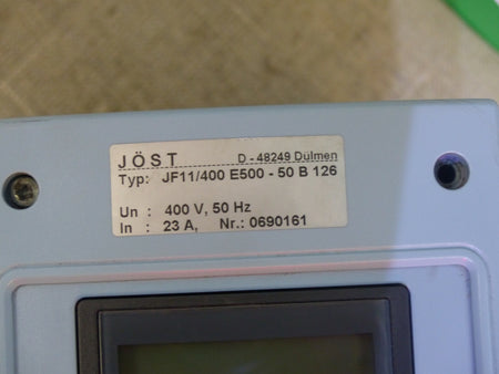 JÖST Frequenzumrichter J11/400 E500-50B 126
