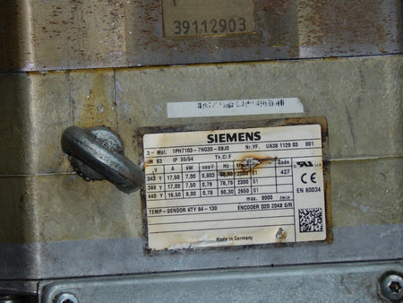 Siemens  3~Servomotor 1PH7103-7NG30-0BJ0 